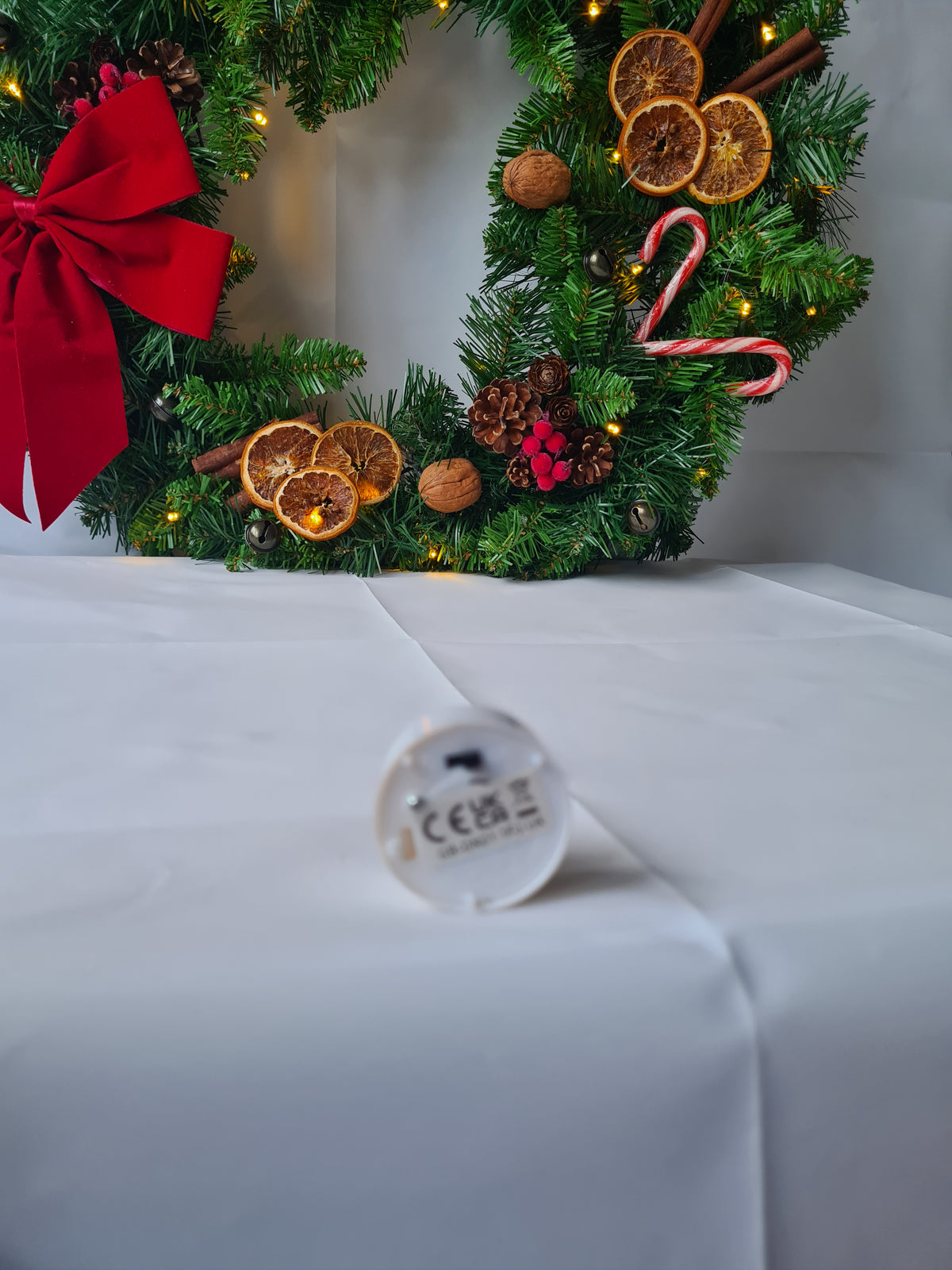 Cozy Grey Ceramic House LED Tealight Holder